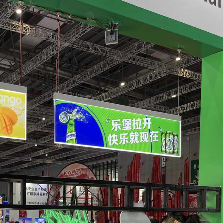 Ligth Box Ultradelgada Doble Lado Horizontal