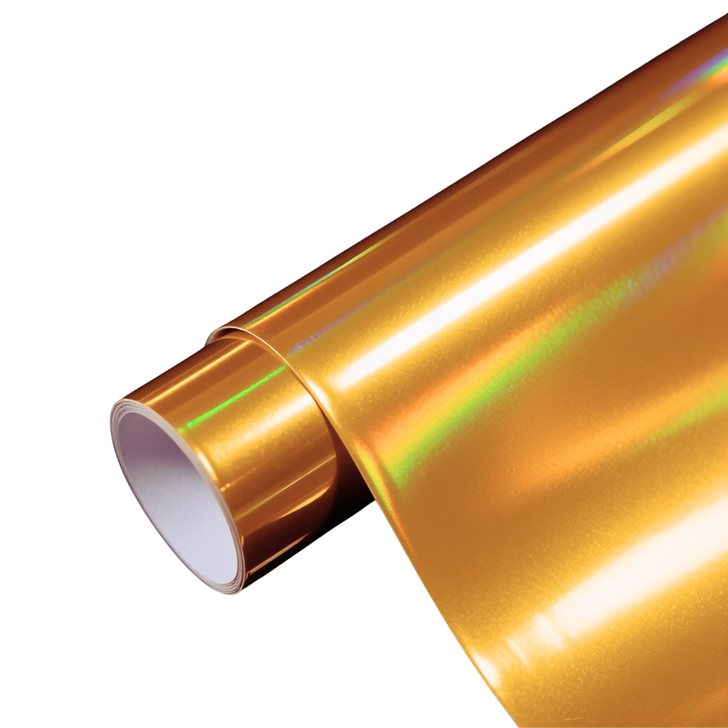 ML Vinyl Holografico Dorado 1,27m